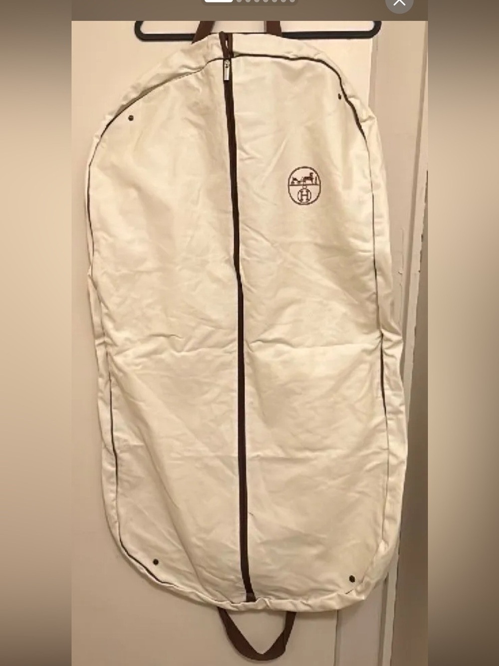 Hermes Cloth Clothing Bag